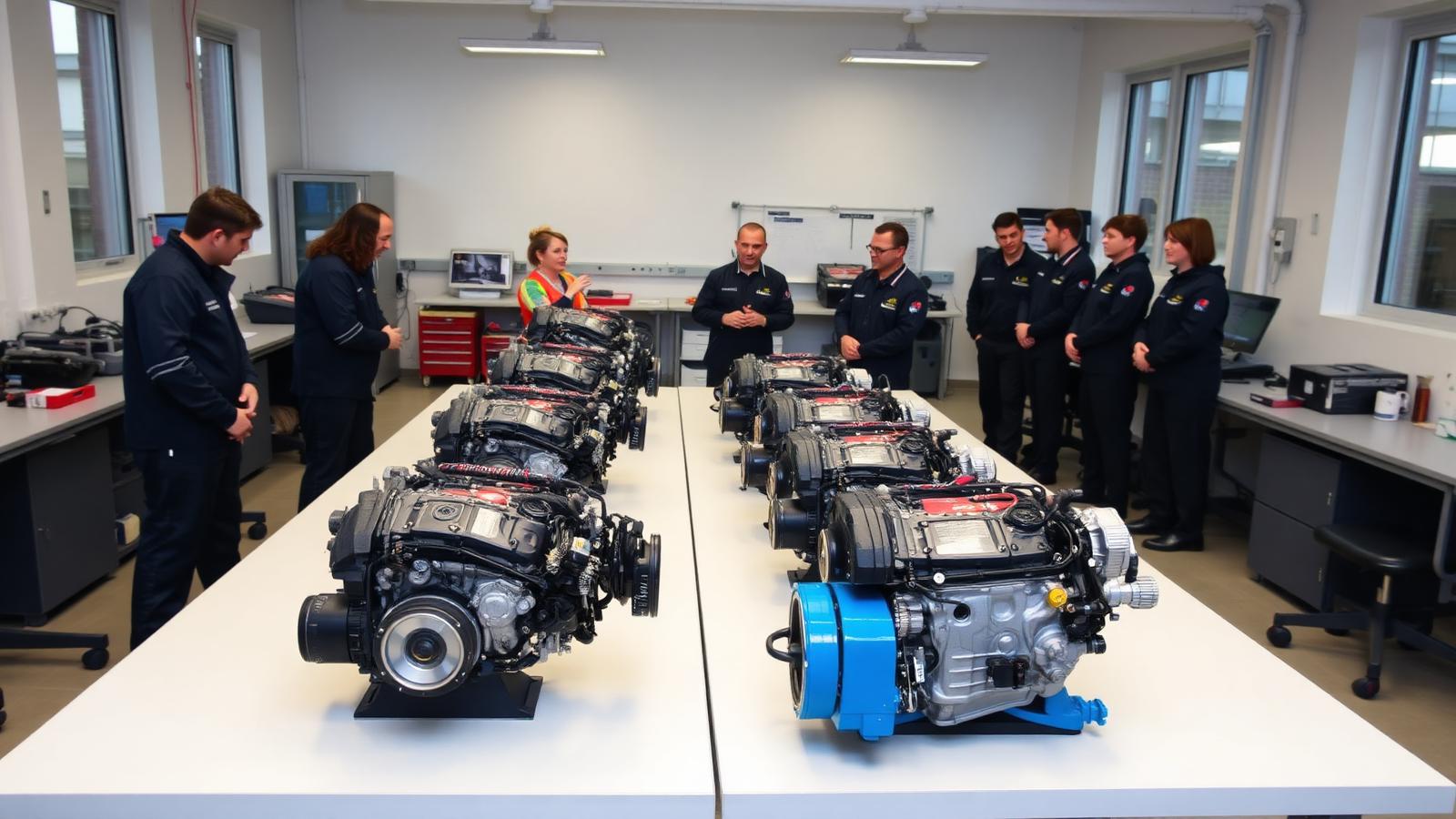 AutoDome instructor leading an advanced diagnostics training program